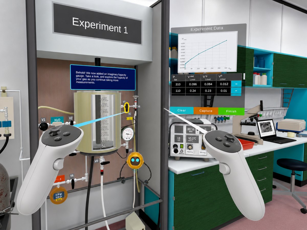Fugacity VR experiment